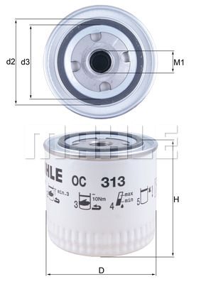 WILMINK GROUP Масляный фильтр WG1217123